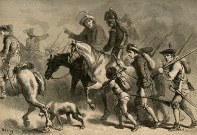 Aufstand der New England Yeomanry, 1877 von Albert Bobbett