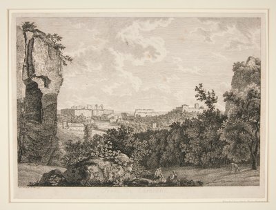 Die Caracalla-Thermen, Rom von Albert Christoph Dies