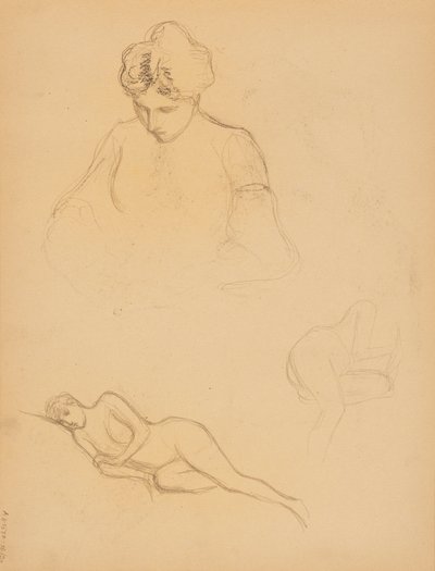 Personenstudien von Albert Edelfelt