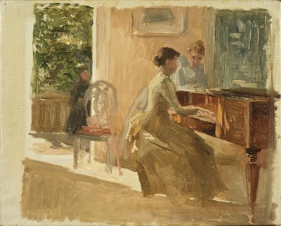 Im Salon in Haiko von Albert Edelfelt