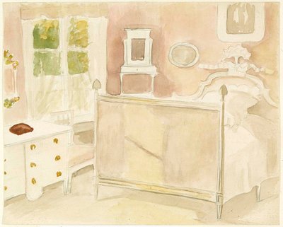 Interieur der Villa Haikko von Albert Edelfelt