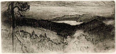 Landschaft aus Tavastland von Albert Edelfelt