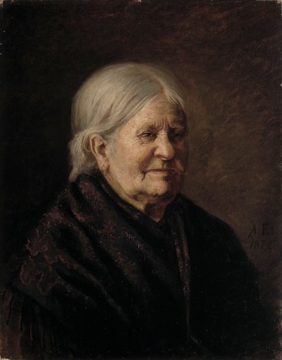 Porträt von Fredrika Snygg (Tajta) von Albert Edelfelt