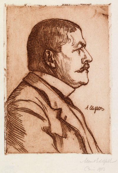 Minister Jean-Baptiste Pasteurin Porträt von Albert Edelfelt