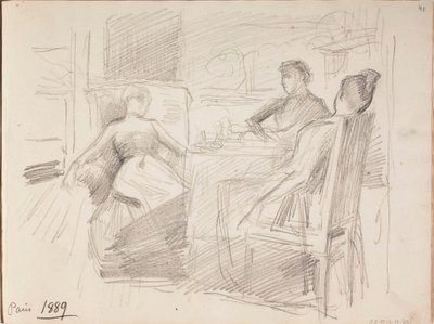 Ohne Titel von Albert Edelfelt