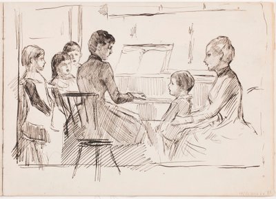 Ohne Titel von Albert Edelfelt