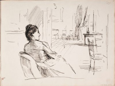 Ohne Titel von Albert Edelfelt