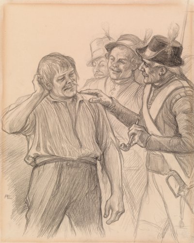 Ohne Titel von Albert Edelfelt