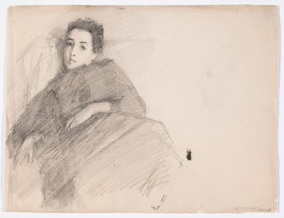 Ohne Titel von Albert Edelfelt