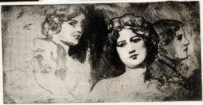 Ohne Titel von Albert Edelfelt