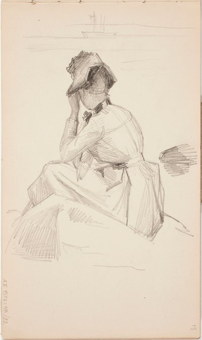 Ohne Titel von Albert Edelfelt