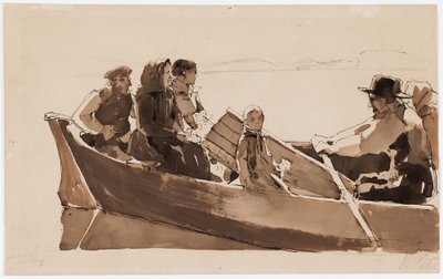Ohne Titel von Albert Edelfelt