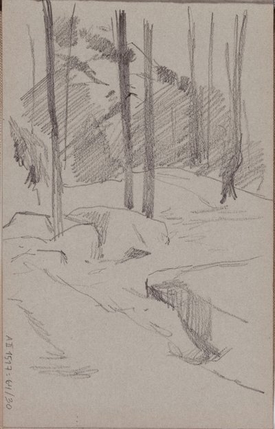 Ohne Titel von Albert Edelfelt
