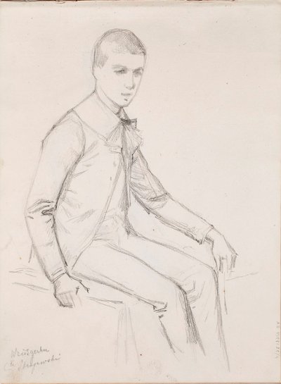 Ohne Titel von Albert Edelfelt