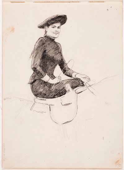 Ohne Titel von Albert Edelfelt