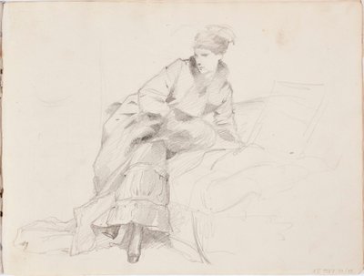 Ohne Titel von Albert Edelfelt