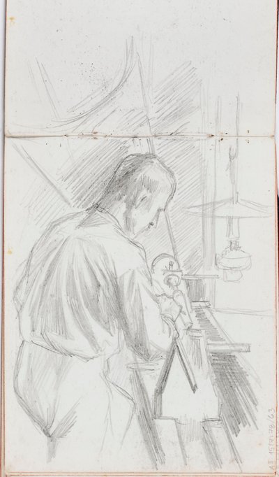 Ohne Titel von Albert Edelfelt