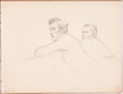 Ohne Titel von Albert Edelfelt
