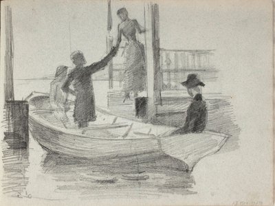 Ohne Titel von Albert Edelfelt
