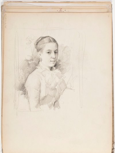 Ohne Titel von Albert Edelfelt