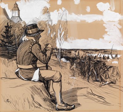 Ohne Titel von Albert Edelfelt