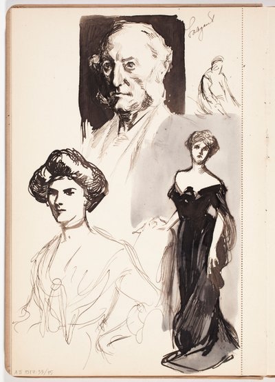 Ohne Titel von Albert Edelfelt