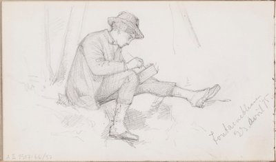 Ohne Titel von Albert Edelfelt