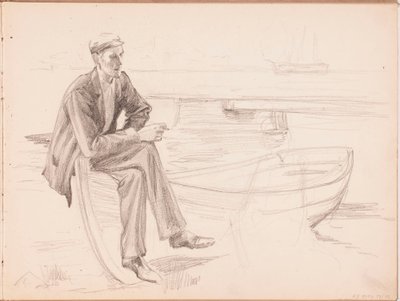 Ohne Titel von Albert Edelfelt