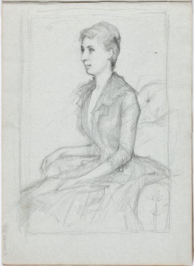 Ohne Titel von Albert Edelfelt