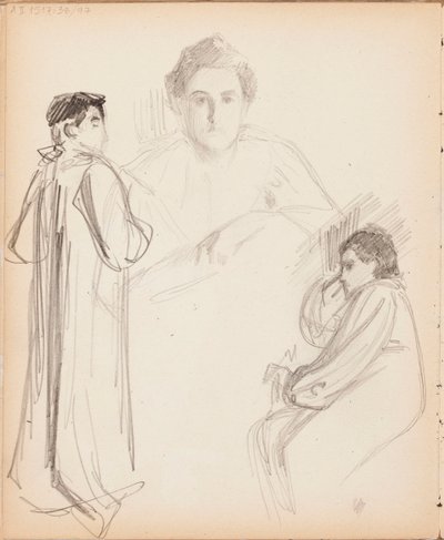 Ohne Titel von Albert Edelfelt