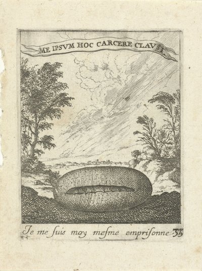 Landschaft mit Kokon von Albert Flamen