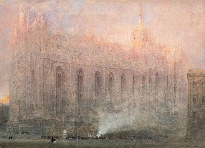 Mailänder Dom von Albert Goodwin