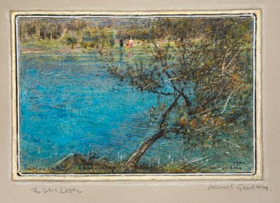 Der Blaue See, Kanderstag von Albert Goodwin