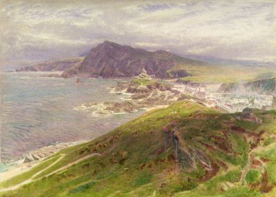 Die Küste bei Ilfracombe, Nord-Devon von Albert Goodwin