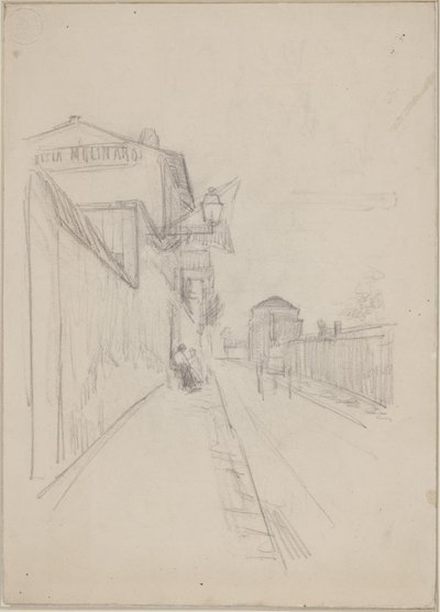 Eine französische Straße von Albert Gottschalk