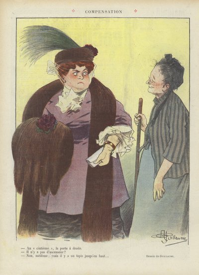 Illustration für Le Rire von Albert Guillaume