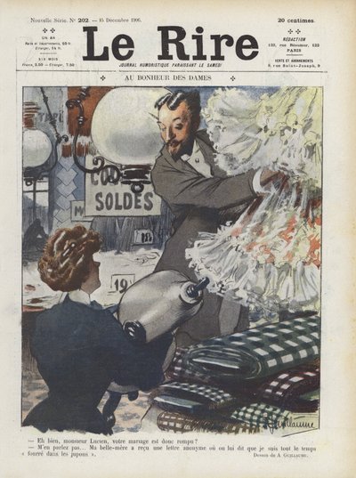 Illustration für Le Rire von Albert Guillaume