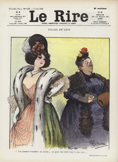 Illustration für Le Rire von Albert Guillaume