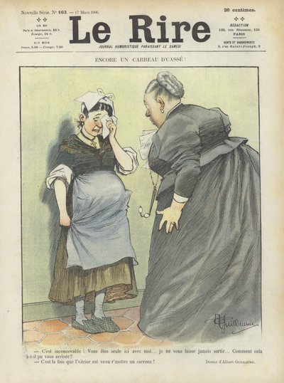 Illustration für Le Rire von Albert Guillaume