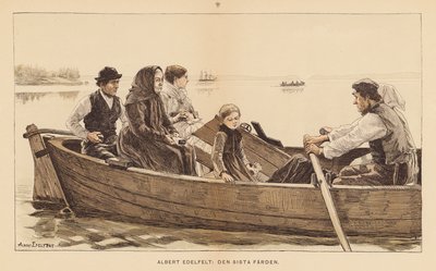 Die letzte Reise von Albert Gustaf Aristides (after) Edelfelt