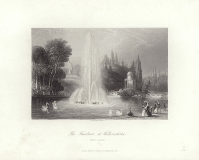 Der Brunnen in Wilhelmshöhe von Albert Henry Payne