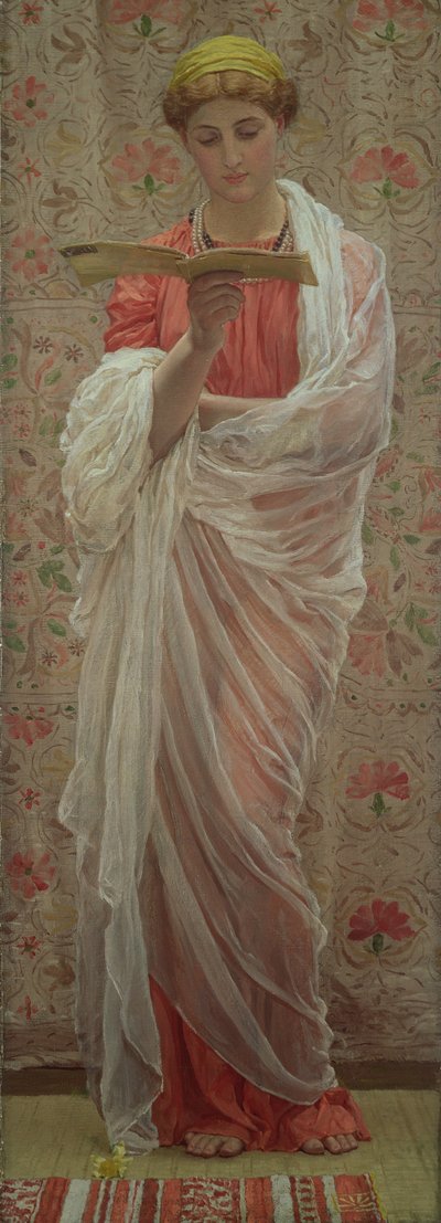 Ein Leser, ca. 1877 von Albert Joseph Moore