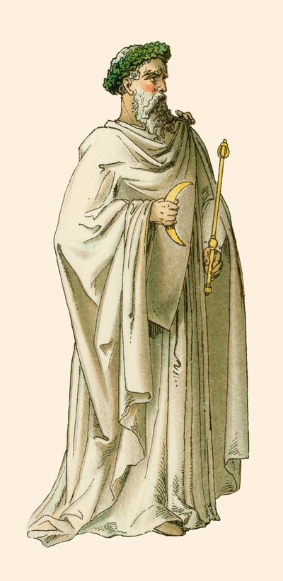 Druide im Richterkostüm von Albert Kretschmer