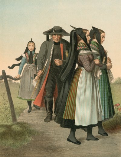Deutsche Tracht, Hannover, Amt Gifhorn von Albert Kretschmer