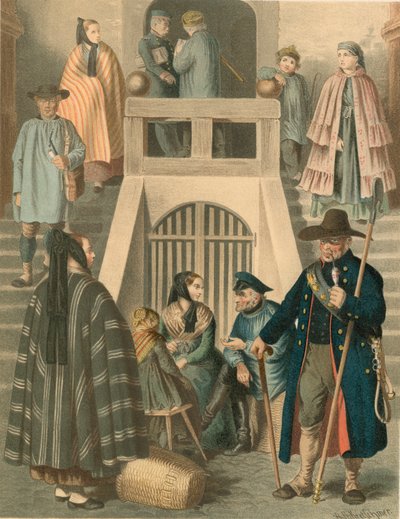 Deutsche Tracht, Harz von Albert Kretschmer