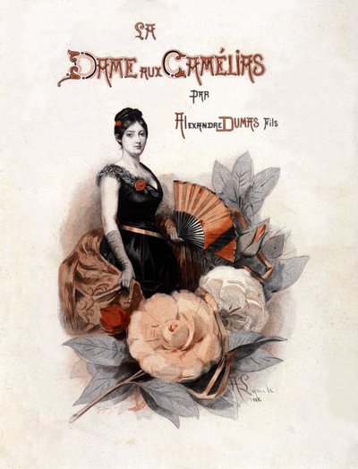 Die Kameliendame - Alexandre Dumas Jr. Illustration von Albert Lynch von Albert Lynch