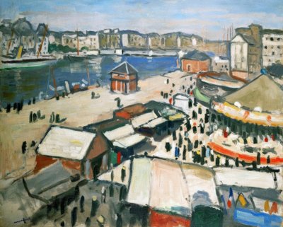 Jahrmarkt von Albert Marquet