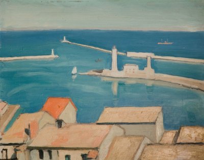 Der Hafen von Cette, Marseille, 1924 von Albert Marquet