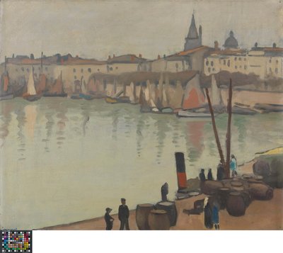 Der Hafen von La Rochelle von Albert Marquet