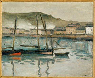 Der Hafen von Fécamp, Normandie von Albert Marquet